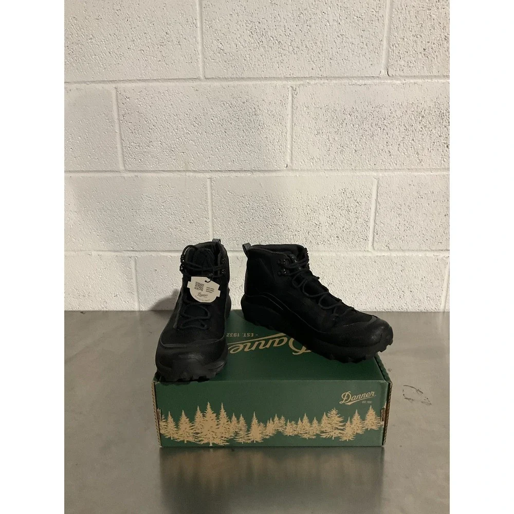 Danner N45 Mid GTX Waterproof Hiking Boots Mens 10.5 EE Jet Black New Other